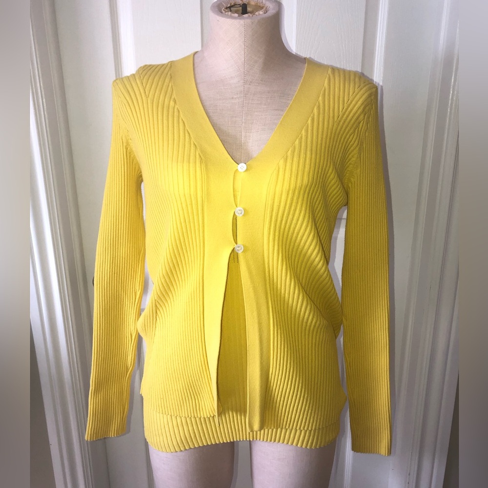 2 piece Talbots Button-Up Women's Sweater and tank top